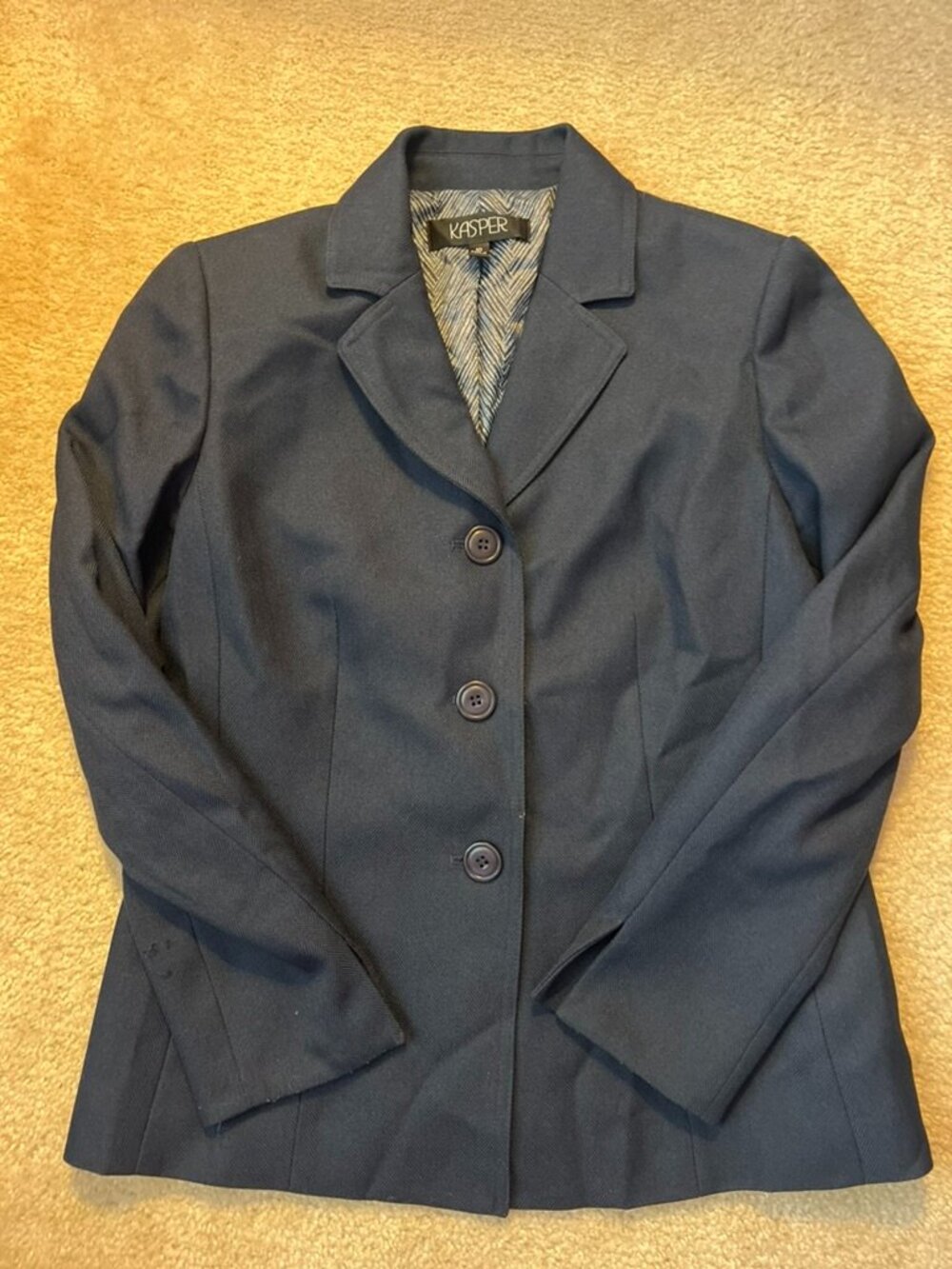 Kasper Navy Blue Blazer